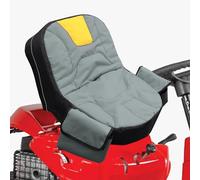 FALMDCQ Housse de siège de Tracteur, Compatible pour John Deere 2320 2006-2014, Protection de siège de Tondeuse autoportée avec Double Poche de Rangement,4-Grey B