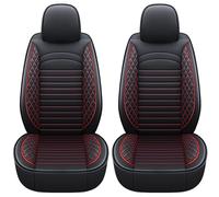 FALMDCQ Housses de siège Auto pour 2 sièges Avant, Compatible pour Lexus RX4 2016, Protection intérieure Auto Toutes Saisons,1-Black+Red