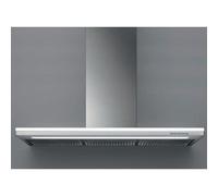 Falmec Design Lumen - Hotte - hotte décorative - largeur : 120 cm - profondeur : 48 cm - evacuation & recyclage - sans moteur - inox brossé