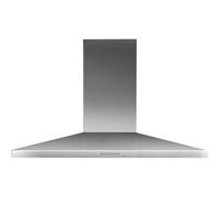 Falmec Design Mizar - Hotte - hotte décorative - largeur : 90 cm - profondeur : 50 cm - evacuation & recyclage - sans moteur - inox brossé