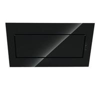 Falmec Design Quasar Vetro - Hotte - hotte décorative - largeur : 60 cm - profondeur : 46.2 cm - evacuation & recyclage - sans moteur - verre noir Verre noir G