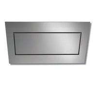 Falmec Design Quasar Vetro - Hotte - hotte décorative - largeur : 90 cm - profondeur : 46.2 cm - evacuation & recyclage - sans moteur - verre gris Verre gris G