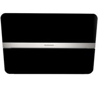 Falmec Flipper 1480 - Hotte - hotte décorative - largeur : 85 cm - profondeur : 34.9 cm - evacuation & recyclage - noir brillant