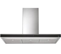 FALMEC Hotte decorative murale Luce Noire 90cm, 4 vitesses, commandes sensitives
