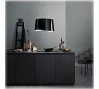 Falmec Hotte de cuisine suspendue Mare CENI66.E0P6#ZZZN441F E.ion System recyclage 60 cm Noir