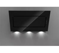 FALMEC hotte murale QUASAR 90 cm en verre trempé Gris Anthracite recyclage à LED