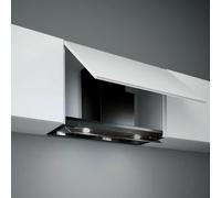Falmec Virgola Evolution 90 P.E. Nero 220-240V - 50-60Hz T60 S/Filtro Hotte Murale | Classe énergétique - | Aspirazione perimetrale, larghezza 90 cm, colore nero