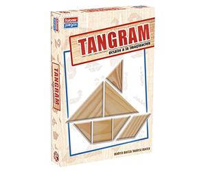 FALOMIR 646484 Tangram Jeu de Table éducatif Multicolore