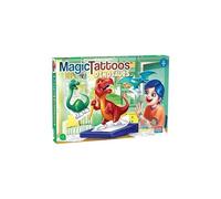 Falomir- Tatouages de dinosaures magiques. Jeu de société. Artisanat, Multicolore (31053) FALOMIR