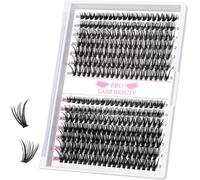 False Eyelashes Individual 280 False Eyelashes 30d+40d Mix Cluster Eyelash Extensions C D Curl 3d Cluster Eye Lashes Diy Home Individual Lashes Bouquet Effect (30+40-D-9-15mix)