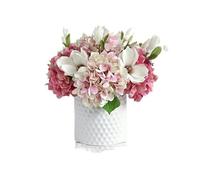 Falsifications extérieures fleurs artificielles fleurs fausses plantes grandes hortensia décorations de mariage à la maison mixte salon hôtel maison hôtes fleurs artificielles extérieures (couleur: