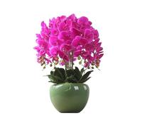 Falsifications extérieures Fleurs de salon décorations de salon fleurs décoratives sur la table à manger des plantes artificielles intérieures décoration fleurs artificielles extérieures (couleur: a)