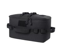 Faltbare Camping Aufbewahrungstasche - Sac de transport pour pot de fleurs, sac de transport Packbarer Reise, Leichter Aufbewahrungsbeutel | Camping Schwimmbad Sport Gym Männer Frauen Outdoor, Noir