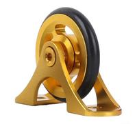 Faltfahrrad Easy Wheels Schutzblechrad für und, Aluminiumlegierung eloxiert, leichtes Design, einfache Montage, Schwarz/Gold/Silber/Rot(gold)