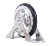 Faltfahrrad Easy Wheels Schutzblechrad für und, Aluminiumlegierung eloxiert, leichtes Design, einfache Montage, Schwarz/Gold/Silber/Rot(silver)