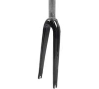 Falträder Starre Gabeln Vorderradgabel 14 Zoll 16 Zoll 18 Zoll 20 Zoll 22 Zoll Kohlefaser C Bremsgabeln 28,6 mm 1-1/8 Zoll gerades Rohr 74/100 mm Schnellspanner Fahrräder Harte Gabel (Glanzschwarz A