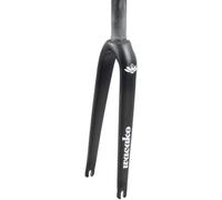 Falträder Starre Gabeln Vorderradgabel 14 Zoll 16 Zoll 18 Zoll 20 Zoll 22 Zoll Kohlefaser C Bremsgabeln 28,6 mm 1-1/8 Zoll gerades Rohr 74/100 mm Schnellspanner Fahrräder Harte Gabel (Mattschwarz B,
