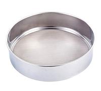 Falytemow Tamis à farine rond avec 40 mailles en acier inoxydable de qualité supérieure pour la cuisson 25 x 5 cm