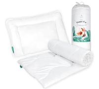 FAM' Home Parure de lit pour Enfants Cheeky Fox, Couette Bebe 100 x135 cm et Oreiller 40x60 cm | Qualité certifiée Oeko-tex Standard 100 | Option antiallergique | Convient pour Un lit de 70x140 cm