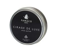 Famaco - Boite de Cirage à la Cire d'Abeille - Nourrit et Assouplit le Cuir - Crème Pour tous types Chaussures en Cuir - Brillance Supérieure et Longue Durée - Couleur Marron Foncé -100ml