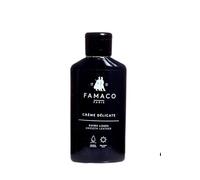 Famaco - Crème Délicate 125ml pour Cuirs Lisses - NOIR - Lait Nourrissant à Base de Cire - Nettoie, nourrit et Assouplit en Douceur les Chaussures