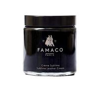 Famaco - Crème Sublime 100 ml - BLEU MARINE - Cire d'Abeille, Cire de Carnauba & Huile d'Argan - Recolore et Hydrate le Cuir - Redonne de la Brillance