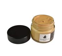 Famaco - Pommadier Famacolor - 15ml - Couleur BEIGE - Crème Teignante à Fort Pouvoir Couvrant - Rénove et Recolore les Cuirs Abîmés