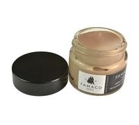 Famaco - Pommadier Famacolor - 15ml - Couleur CHAMPAGNE - Crème Teignante à Fort Pouvoir Couvrant - Rénove et Recolore les Cuirs Abîmés