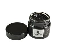 Famaco - Pommadier Famacolor - 15ml - Couleur NOIR - Crème Teignante à Fort Pouvoir Couvrant - Rénove et Recolore les Cuirs Abîmés