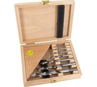 FAMAG 1591 Foret Hélicoïdal En Bois HSS Classic, 7 Pièces Dans Une Boîte En Bois