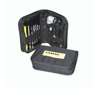 Famag 1597.613 Pro 75 Kit de 13 vis à œil avec forets hélicoïdaux longs 3, 4, 5, 6, 8, 10 mm