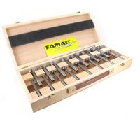 FAMAG 1630 Mèches forestières WS, jeu de 16 pièces en coffret bois Ø 1/4-2 1/8'' -1630.616