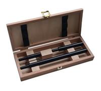 FAMAG 1639.583 Lot de 3 rallonges en Bois Gris Ø 8 mm, 1 Set IØ=8mm, 3 teilig, 80, 125, 250 mm