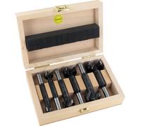 Jeu mèches à façonner au carbure dans coffret de bois 5-pcs. Ø 15,20,25,30,35 mm FAMAG - 1662.505 bois G
