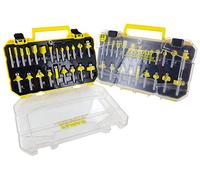 FAMAG 338282200 Set de fraises professionnelles en plastique 22 pièces