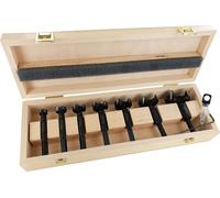 FAMAG Bormax prima Mèches à forer en métal dur, set de 7 pièces D=15,20,25,30,35,40,50mm dans un coffret en bois