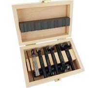 FAMAG Bormax prima Mèches de forage en métal dur, set de 6 pièces dans un coffret en bois 1664506