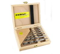 Famag Holzspiralb.bit Set de 7 forets HSS-G dans une boîte en bois 159 750 700