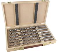 FAMAG Jeu de 6 forets Lewis dans une boîte en bois, Ø 10, 12, 14, 16, 18,20 mm, longueur totale 320 mm