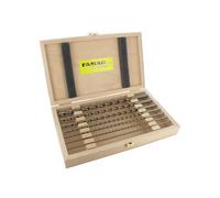 FAMAG Jeu de mèches hélicoïdales à bois HSS-G longues 7 pièces, D=3,4,5,6,8,10,12mm - 1599.507