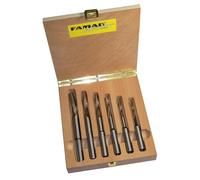 FAMAG Perceuse À Long Trou Avec Nervure En Bois, Coupons À Droite, 6 Pièces