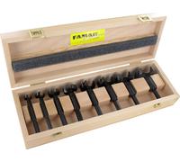 Famag Set de mèches à bois WS Bormax, 8 pièces, mèches à bois 15-35 mm, longueur 90 mm