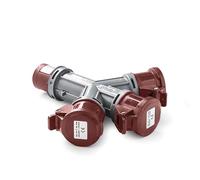 FAMATEL 15009 Adaptateur 3 Prises 3P N T 380 V 32A