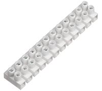 FAMATEL 204 Barrette de Connexion 24e 2,5 mm Blanc
