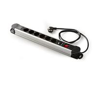 FAMATEL-22006 Socle Int. 6 Prises Parasurtenseur Câble USB 2