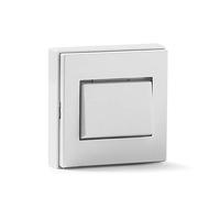 Switch with button 1v 5001 white FAMATEL