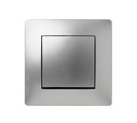 Famatel 6516505064 Commutateur 10 A 250 V aluminium 9402, multicolore