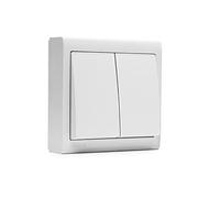FAMATEL 8003.1 Double interrupteur surface 10 A-250 V