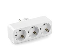 FAMATEL Adaptateur Triple Prise Terre avant 16 A 250 V