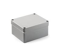 Famatel Boîtier Étanche 160 x 135 x 83 mm, IP55, Gris, Thermoplastique